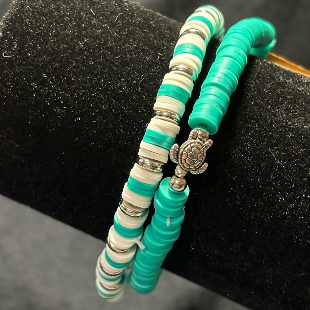 🐠 Clay handmade bracelet set